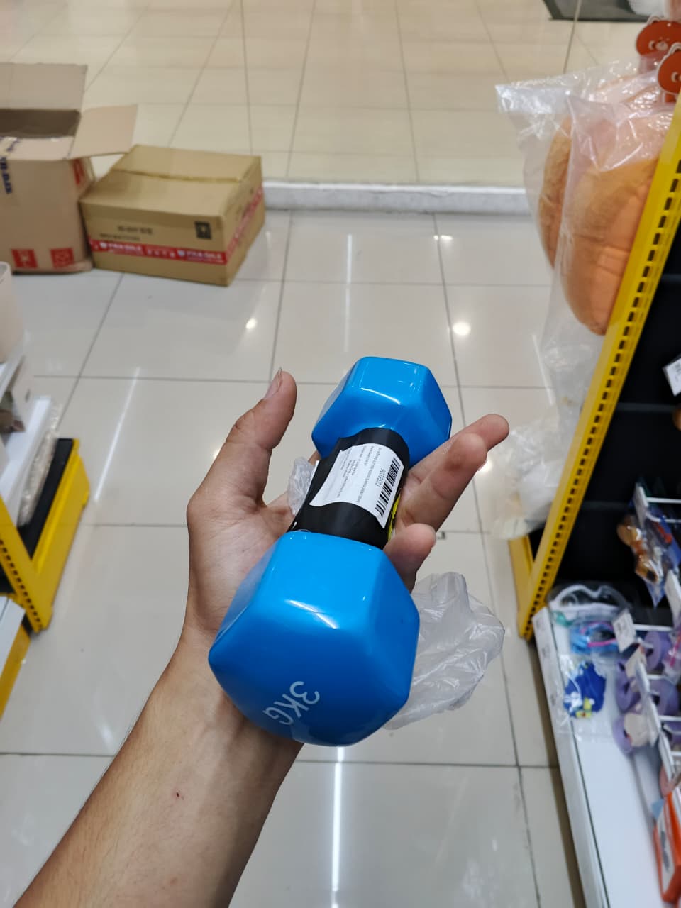 DUMBBELL 3KG 1PCS LS