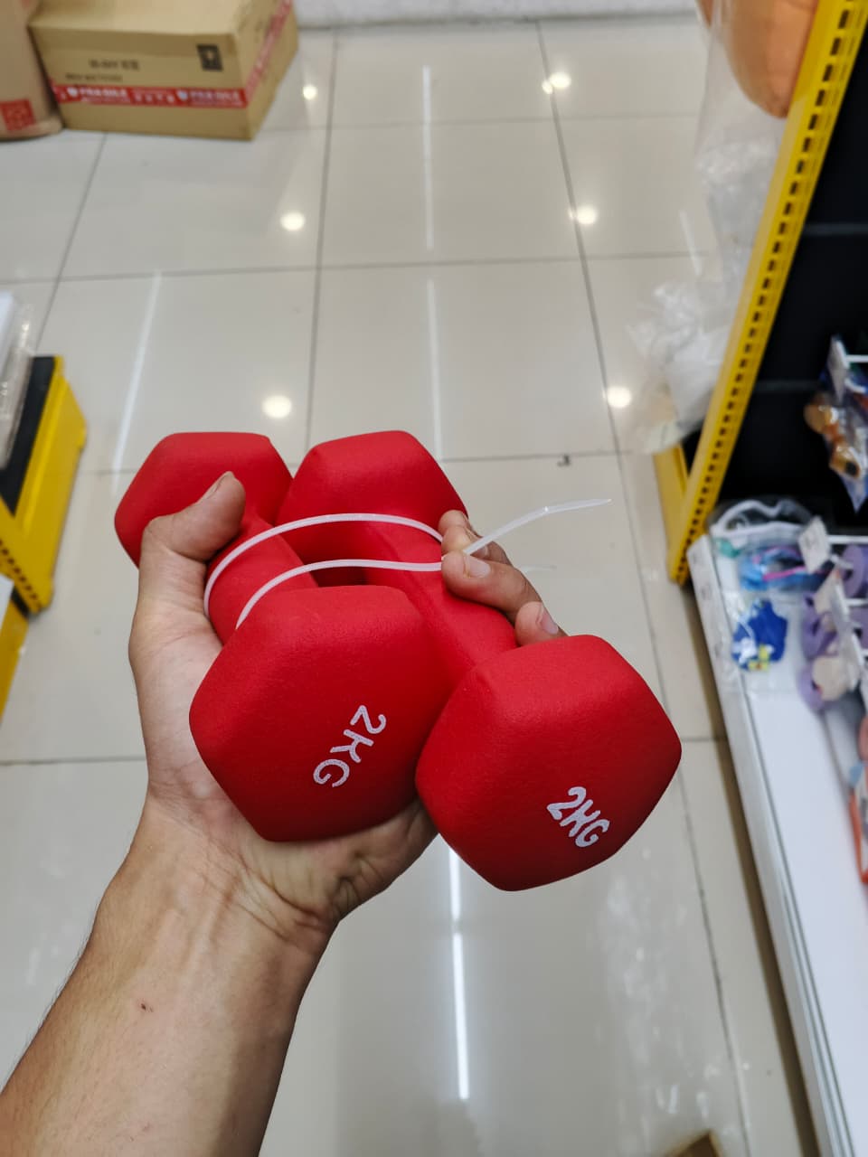 DUMBBELL 2KG 1PAIR
