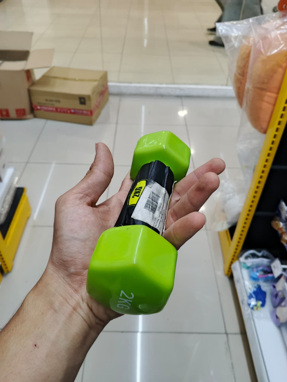 DUMBBELL 2KG 1PCS LS