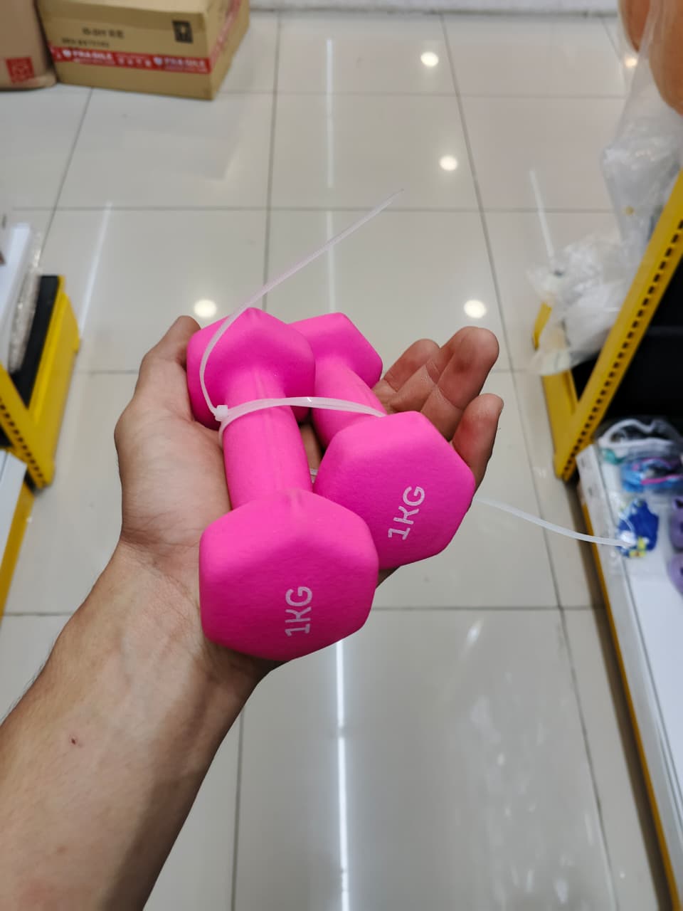 DUMBBELL 1KG 1PAIR